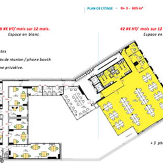 Espace indépendant 618 m² 125 postes Location bureau Rue de Londres Paris 75009 - photo 12
